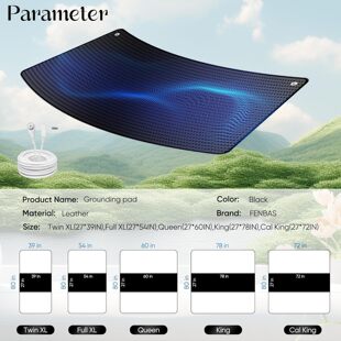 Amazon Punched Grounding Mat PU Leather Grounding Air Bed Sheet Conductive Leather Grounding Air Mattress Sleeping Mat Anti-Static