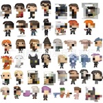 哈利波特 海德薇 多比 赫敏 斯内普 手办 模型批发代发