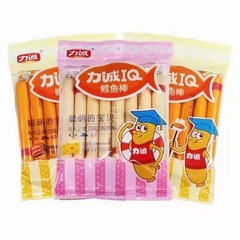 李城タラソーセージ 80 グラム魚ソーセージチーズ魚ソーセージスナック食品ハムソーセージ卸売レジャー商業スーパーマーケット