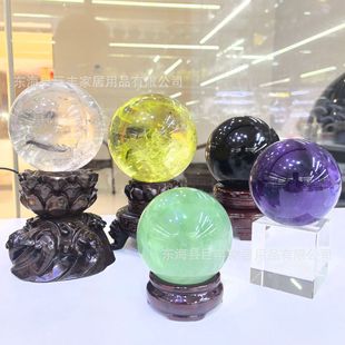 Natural Crystal Green Fluorite Ball Entrance Hall Living Room Office Desk Green Raw Stone Ornament Green Crystal Ball Feng Shui Fortune Transfer