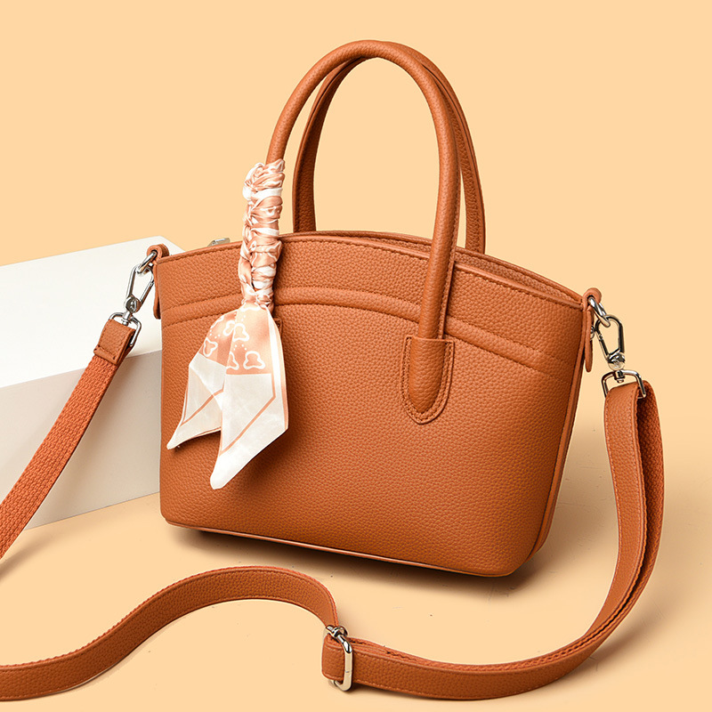 2024 nuevo bolso de mano de mujer de alta calidad, gran capacidad, bolso de hombro, moda simple, bufandas de seda versátiles, bolso de mochila de moda