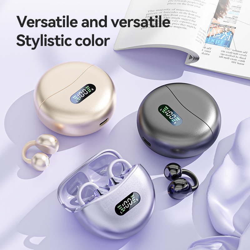 M79 Cross-Border Hot-Selling Ai Smart Translation Bluetooth Earphones Clip-On High-Quality Bone Conduction Wireless Bluetooth Earphones