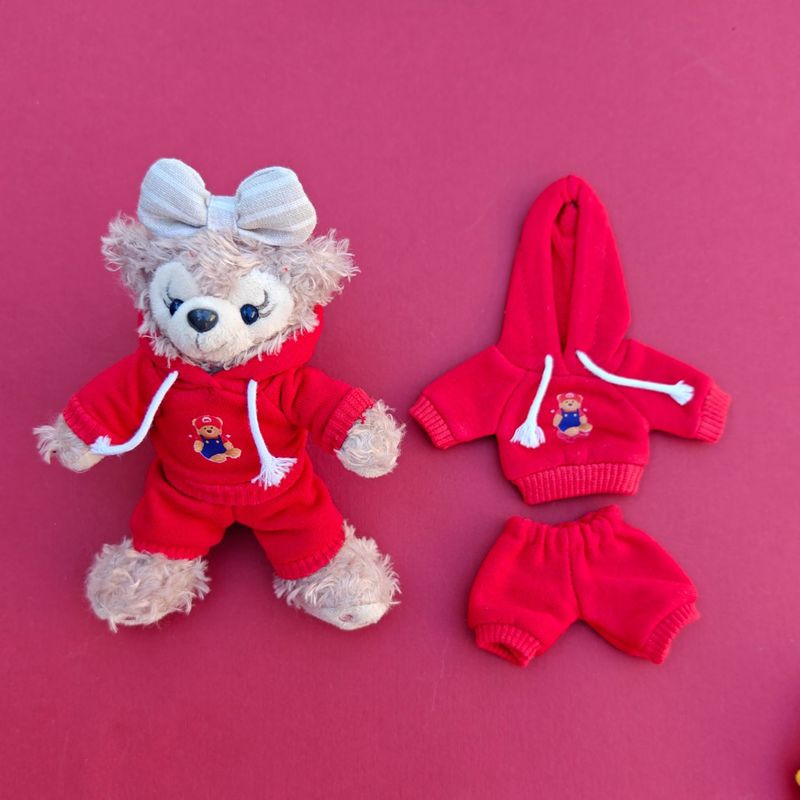 おもちゃ人形服アクセサリー 12cm 人形クマパーカースウェットシャツ犬リナベルアウターウェア|undefined