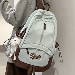 かばん女子大学生の小衆デザイン感新型日系百合中学生ランドセル徒歩登山女子リュック