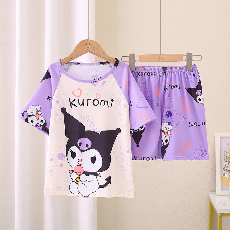 YB short set purple rice