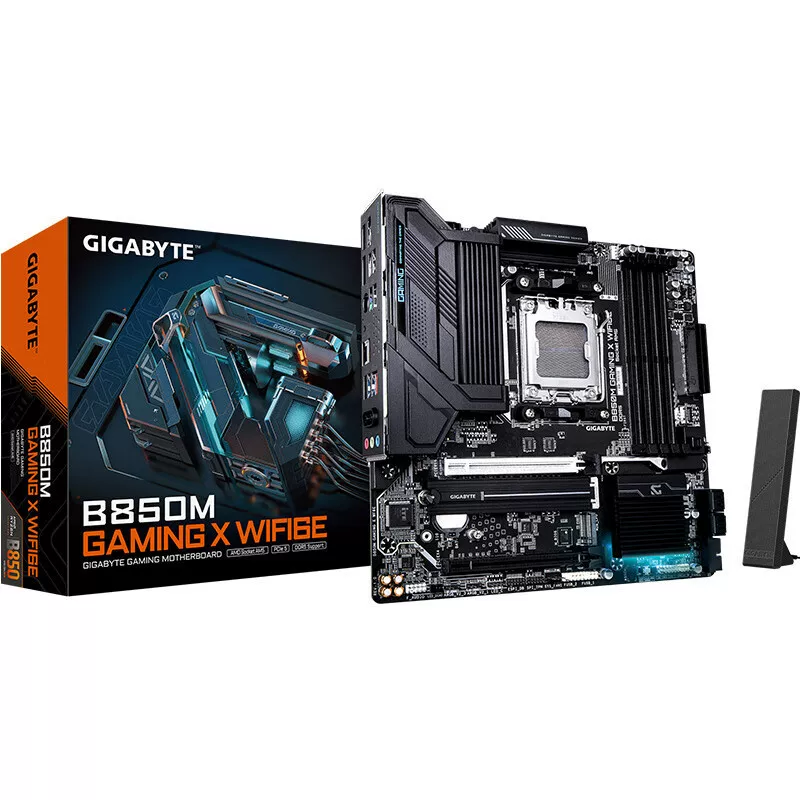 Материнская плата Gigabyte Magic Eagle X B850M GAMING X WIFI6E настольный компьютер DDR5 для AMD5