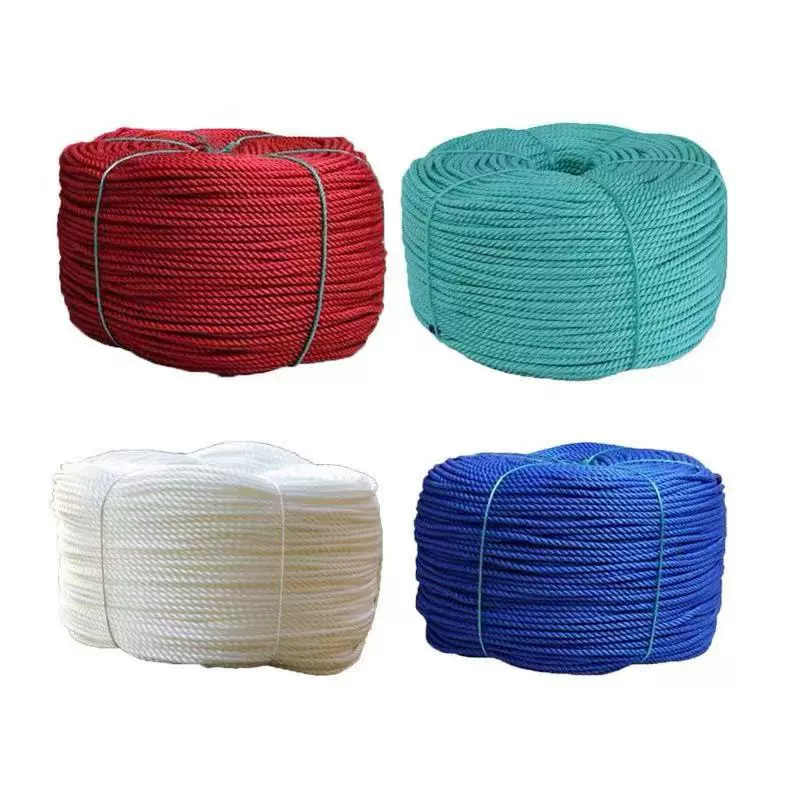 加工定制 大棚压膜绳吊秧绳捆绑绳耐磨晾衣绳塑料尼龙绳养殖拉绳