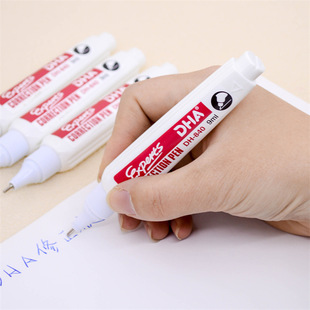 Dehuang Stationery Long-Handled Correction Pen Student Office Exam Study Stationery Correction Correction Factory Direct Supply Wholesale