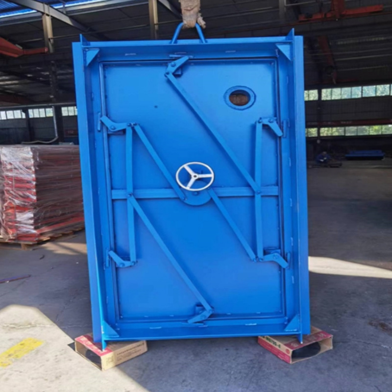 Puerta cerrada a prueba de explosiones de mina de carbón puerta de seguridad de protección de túnel de carbón tipo completo, fuerte y duradero