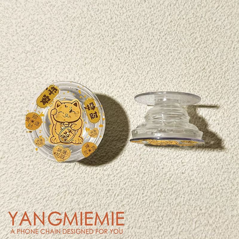 La caja de dinero creativa del soporte de airbag para teléfonos móviles pegado 360 rotación telescópico perezoso persiguiendo la mesa