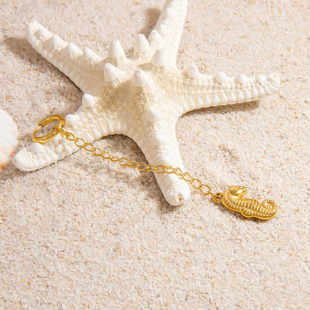 8g Weight 0.03µm-0.05µm Gold Plating Thickness PVD Coated Gold Plating Process Extension Chain Jewelry Making Type 23.67mm Jewelry Making Size Real Gold Plated Plating Material 1 Piece Quantity 304 Stainless Steel Material Sun, Starfish, Shell Pattern IG Style, Simple Style Style Waterproof Non Tarnish, Plating Craft 1 Piece 23.67mm 304 Stainless Steel PVD Coated Real Gold Plated Sun Starfish Shell Extension Chain DIY Ornament Accessories 20