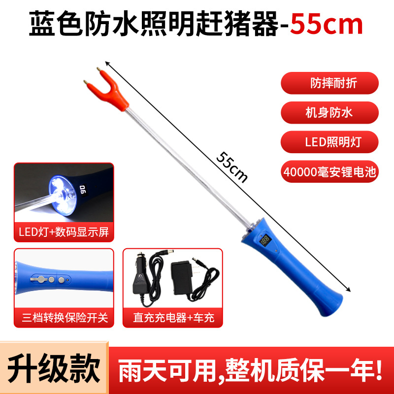 Nuevo impermeable azul de 55 cm