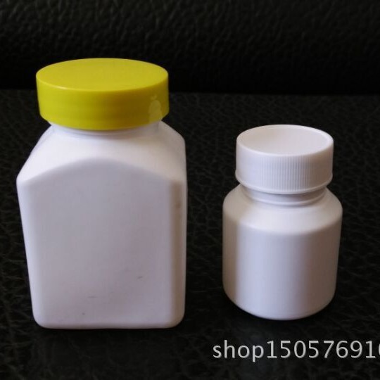 厂家供应 60ml 白色粉末瓶 广口粉 瓶外包小袋医药包装塑料包装