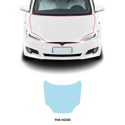 Special Car Machine Cutting TPU: Car paint protective film - hood-tpu-membrane-imported-tpu-film-special-car-cutting