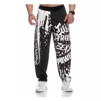 Autumn 2025 New 3D Printed Men's Casual Pants for Quick-Drying Jogging Sweatpants