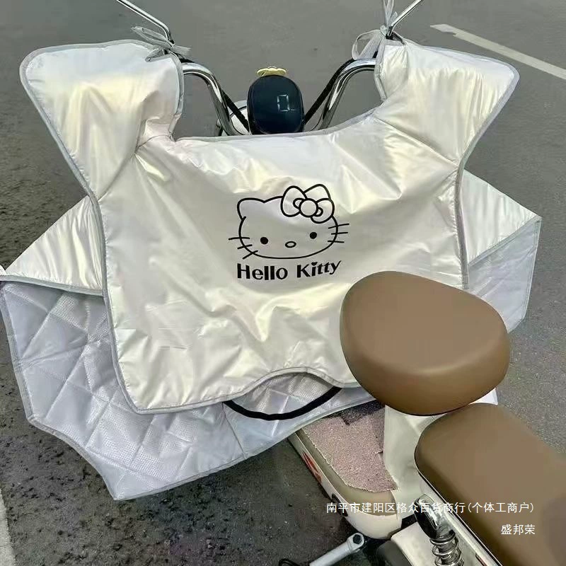 Популярный летний чехол на лобовое стекло электромобиля, летняя защита от солнца и водонепроницаемый дождевик для мотоцикла с аккумулятором, теплоизоляционный и дышащий пластик.