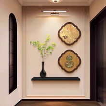 中古风客厅装饰画高级感花鸟组合壁画沙发背景墙挂画抽象复古艺术