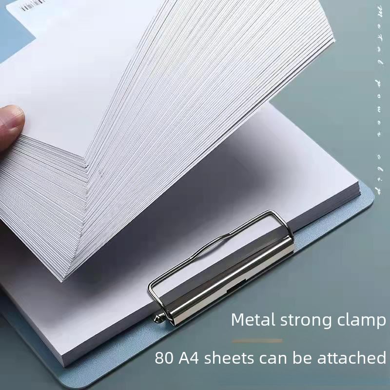 (2개) 파일 부목 사무용품 블랙 PP 폼 두꺼운 쓰기 보드 학생 A4 MORANDI 컬러 플레이트 클램프 도매