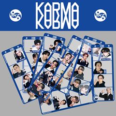 StrayKids四宫格书签 正规专辑KARMA可爱收藏pvc自拍系列标签