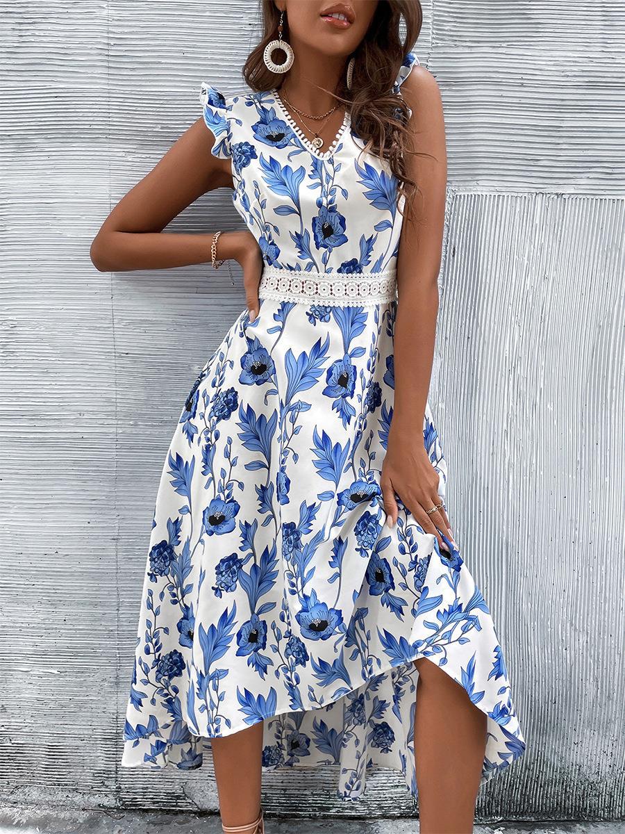 Lace Patchwork Dress