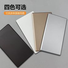 面孔盖板堵洞空白面板墙遮挡洞口插座暗盒盖装饰ll双位86型遮丑