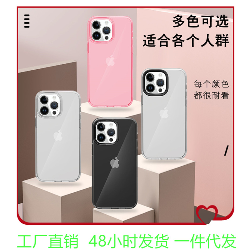 适用苹果15promax终结者透明手机壳iphone14防摔硬壳12欧美爆款13