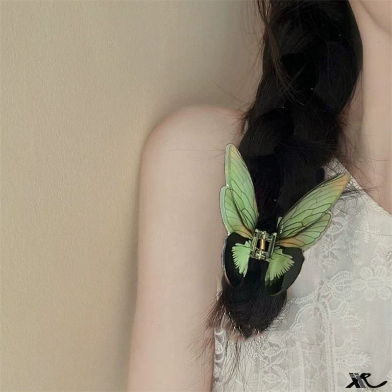 Продвинуто-симулированный зажим бабочки темперамент красивый головной убор