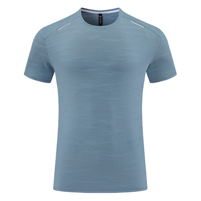 Verano casual apretado ropa de tiro americano entrenamiento sudor ropa superior fitness ropa de secado rápido deportes de manga corta Camiseta hombres