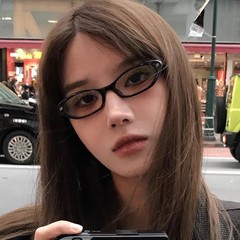 日系黑色氛围感眼镜女复古个性超轻镜框素颜显脸小可配度数近视镜