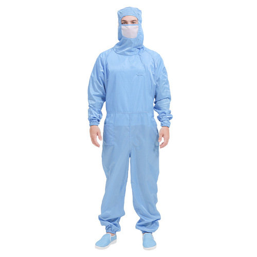 Anti-static clothing, dust-free clothing, side-pull side pulls, mesh mesh, 100-level workshop, face-opening jumpsuit overalls