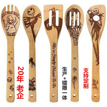 竹铲激光 亚马逊外贸厨具雕刻 镭雕竹木制品激光竹铲 kitchen制品
