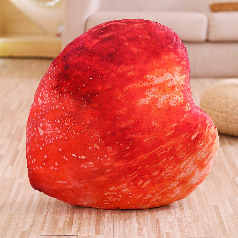 3Dシミュレーション果物野菜抱き枕ぬいぐるみクリエイティブかわいいクッションオフィスクッションホテル装飾飾り物