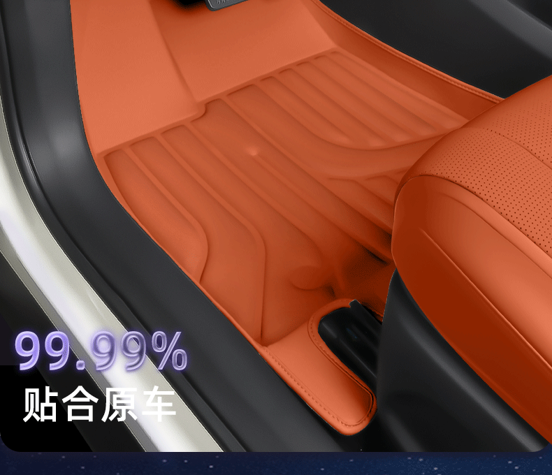 Suitable for Qiyuan Q07 Model Car, Waterproof and Dustproof Car Interior Accessories, Environmentally Friendly Double-Layer Floor Mats
