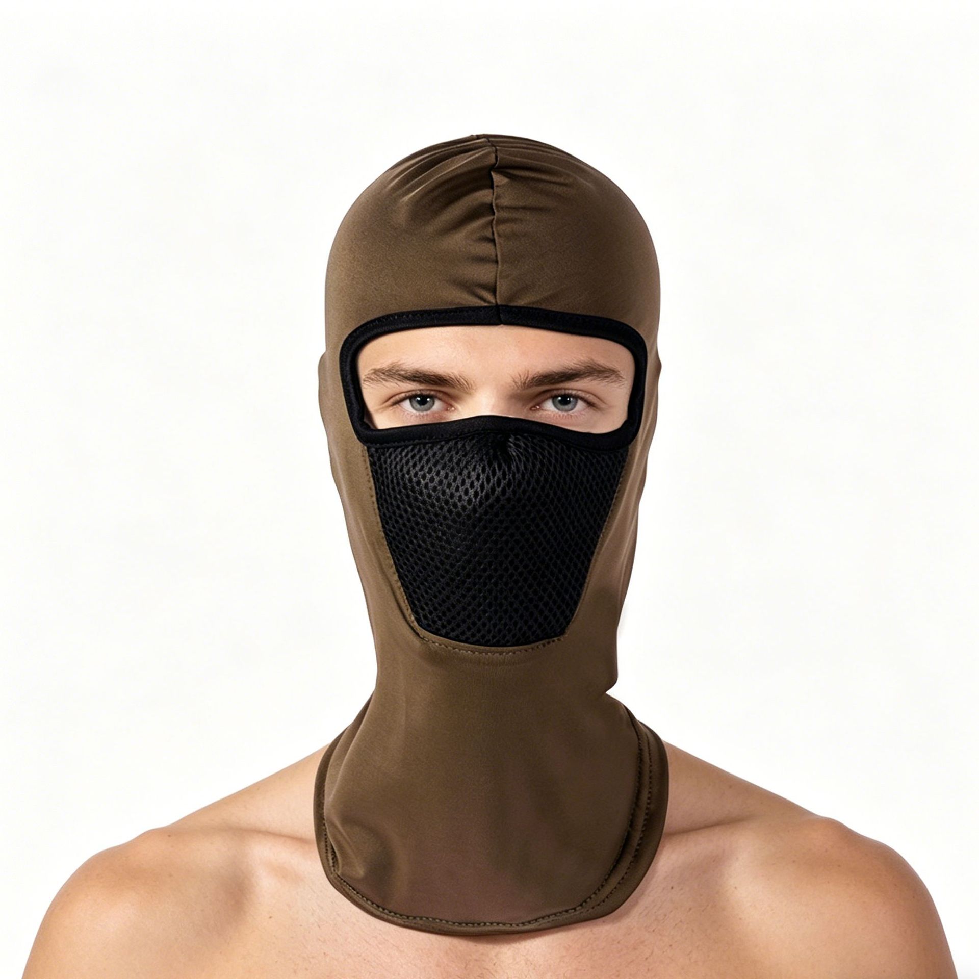 Máscara de ciclismo transpirable con protección UV