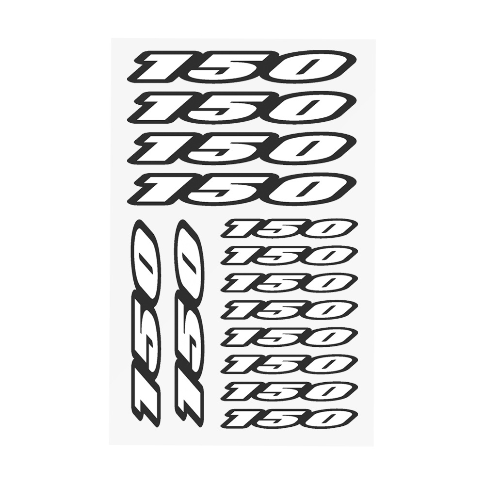 Pegatinas digitales para CRF150R, X-ADV 150, BN150, GSX-R150
