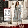 大码显瘦法式跨境连衣裙
