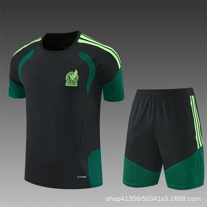 2627 temporada Barcelona Real Madrid Argentina Brasil España fútbol de manga corta trajes de entrenamiento para adultos equipo nacional