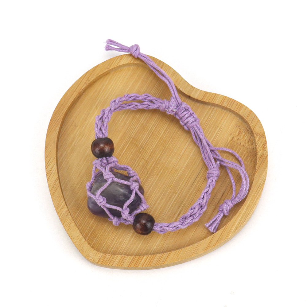 1 Piece Vacation Geometric natural stone Crystal rope Womenu0027S Bracelets