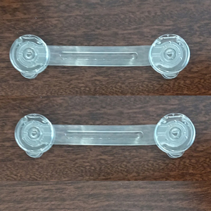 Children's Drawer Lock, Cabinet Lock, Transparent Long Lock, Anti-Collision Stroller Lock