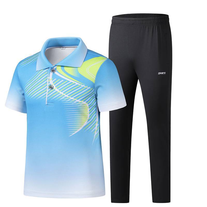 Sky blue jacket + black trousers [1836 suit]