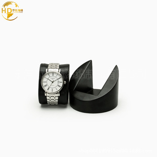 Customized High-End Watch Pillow with Stitching Craft Pu Leather Watch Pillow Bracelet Display Pillow Pu Foam Self-Skinning Watch Pillow
