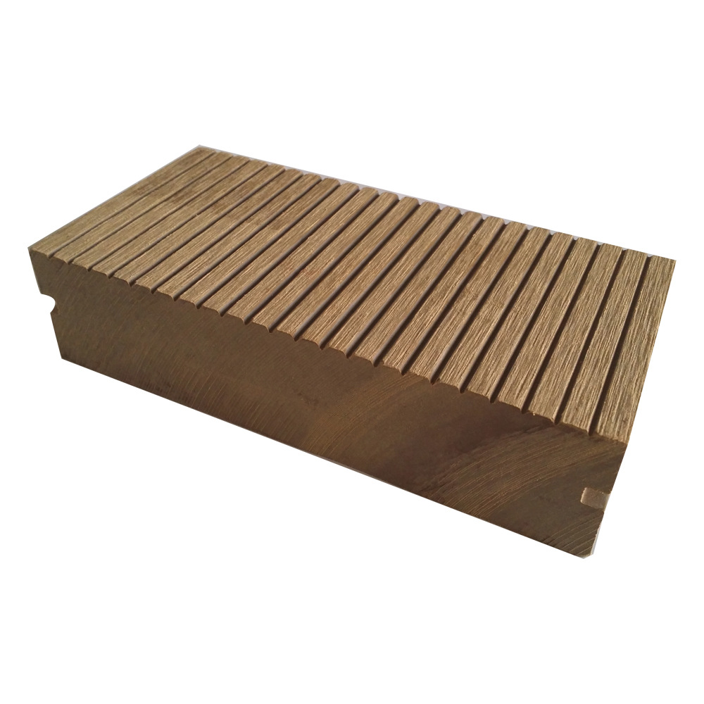 Madera plástico WPC piso generación sólido 145*35 protección del medio ambiente plástico material de madera jardín al aire libre decoración tablero anti-corrosión madera