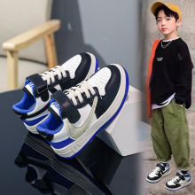 男童运动鞋新款2024春秋季舒适透气板鞋女童休闲鞋儿童学生童鞋