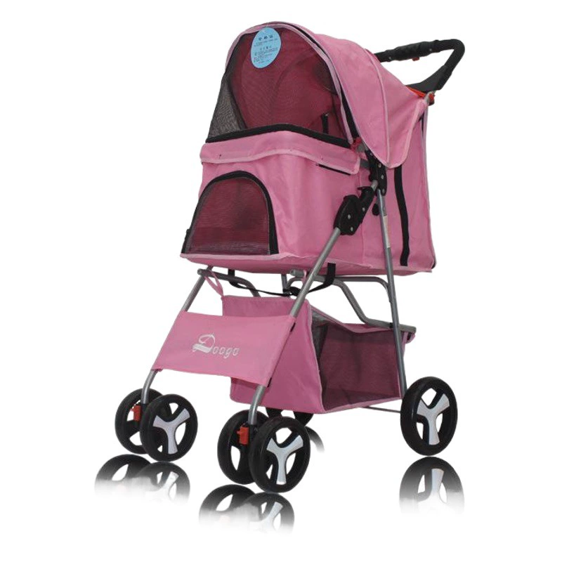 Легкий Складной Тележка Любимчика Собака Кошка Собака Тележка Тедди Четыре Колеса Тележка Любимчика Тележка Собаки Тележка Любимчика