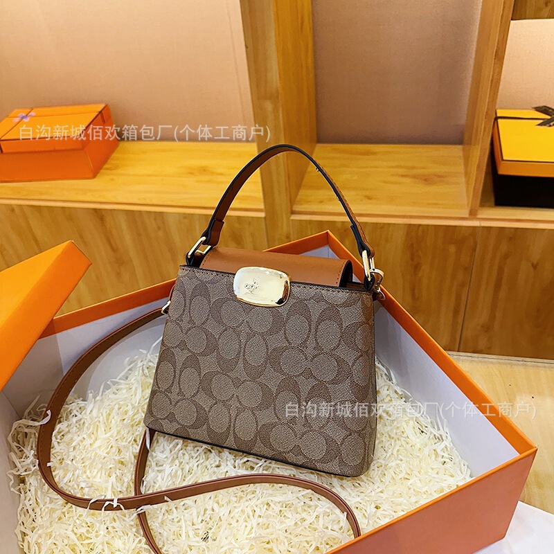 bags蔻家跨境包包2025新款百搭女包时尚斜挎女包复古女士手提包女|undefined