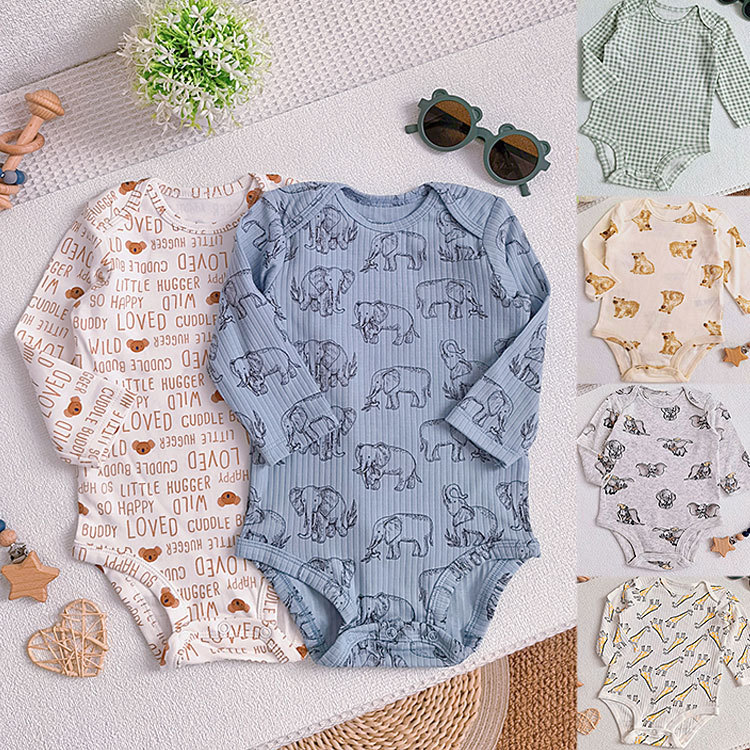 Children's cotton long-sleeve
