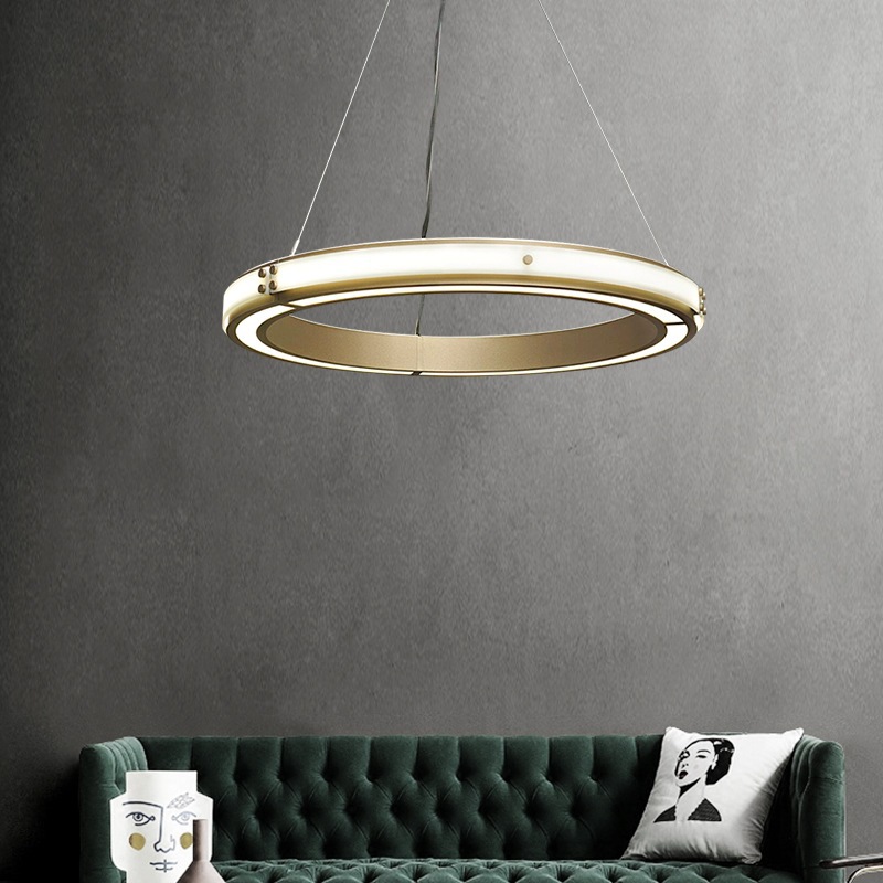 Sala de estar modelo de atmósfera roja lámpara de la sala de estar lámpara de la cama creativa postmoderna modelada de moda minimalista