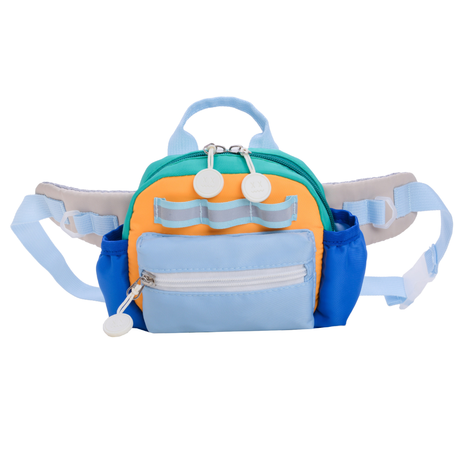 Versión coreana del bolso de pecho para niños y niñas de moda, deportes de ocio, viajes ligeros, bolso de mensajero para niños, nuevo bolsillo para niños de comercio exterior