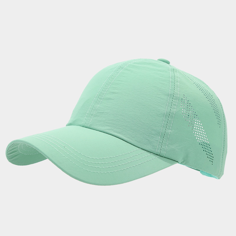 Sombrero de béisbol impermeable simple coreano de alta calidad simple japonés de color sólido sombrero de lengua de pato mujer cara pequeña