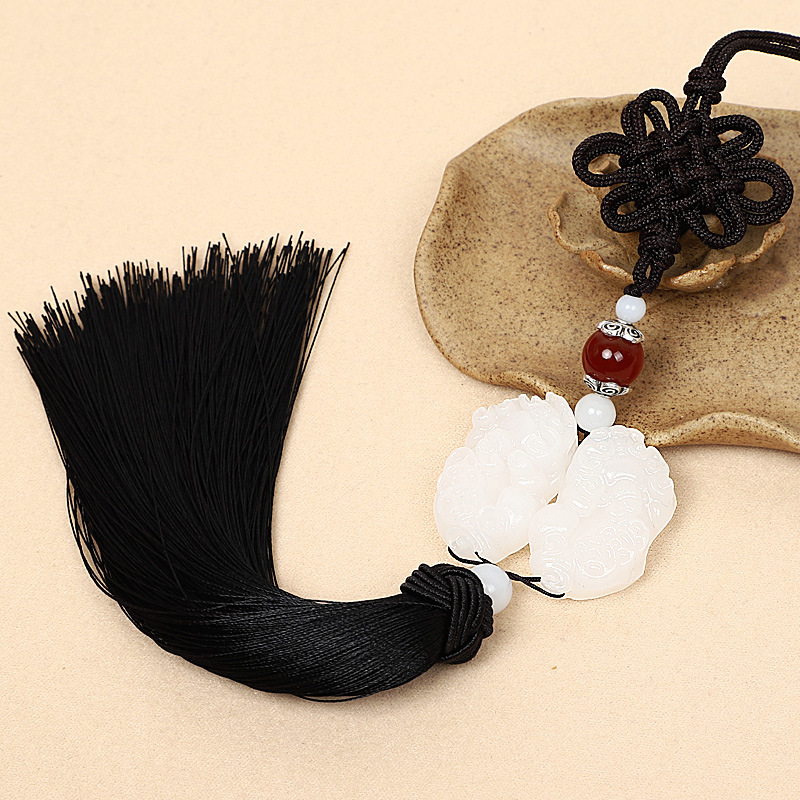 화이트 옥 더블 브레이브-다크 브라운 술